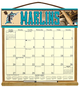 Florida Marlins Calendar Holder